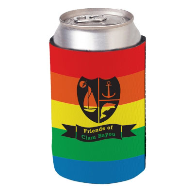 Rainbow Pocket Can Cooler